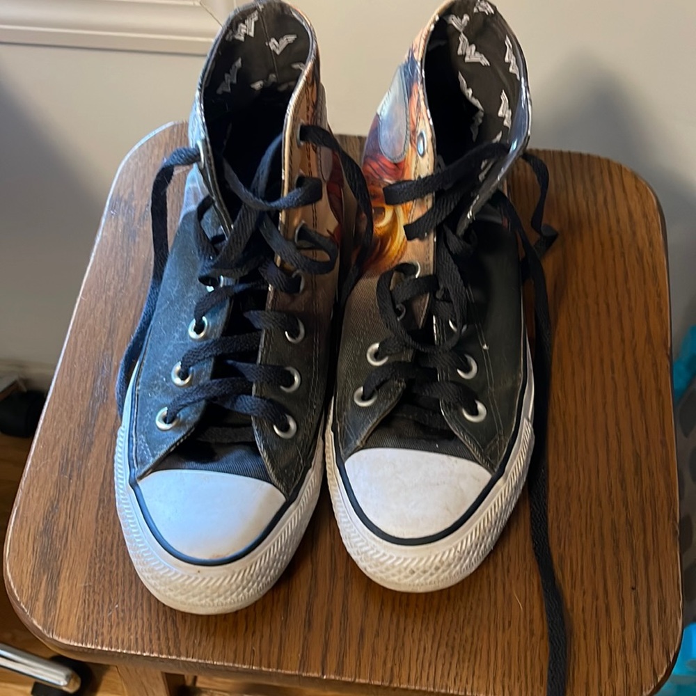 Wonder Woman Converse High Tops 7